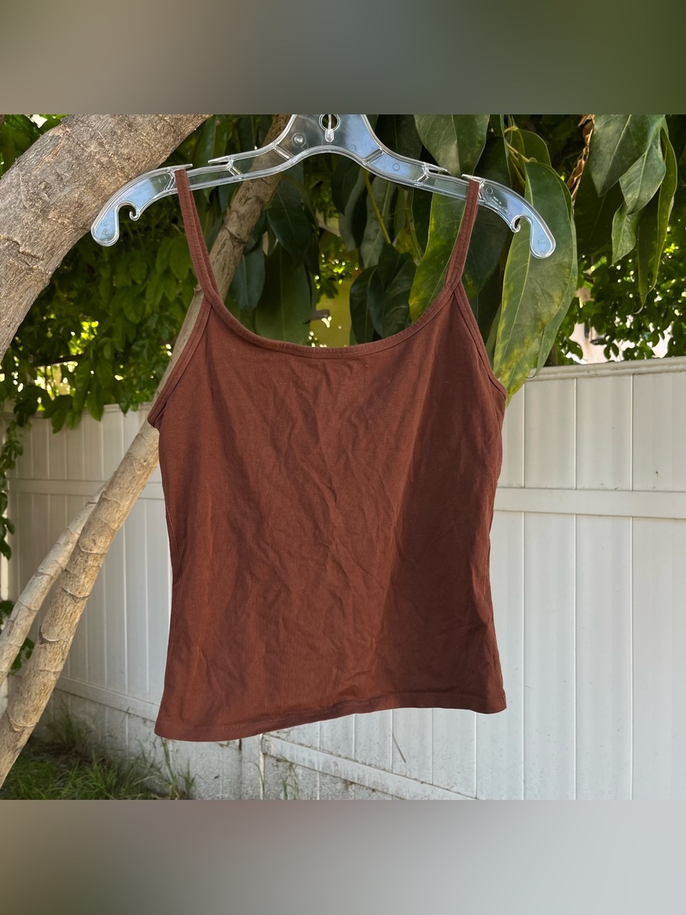 Everlane Supima Cotton Cami Tank Top 🤎.